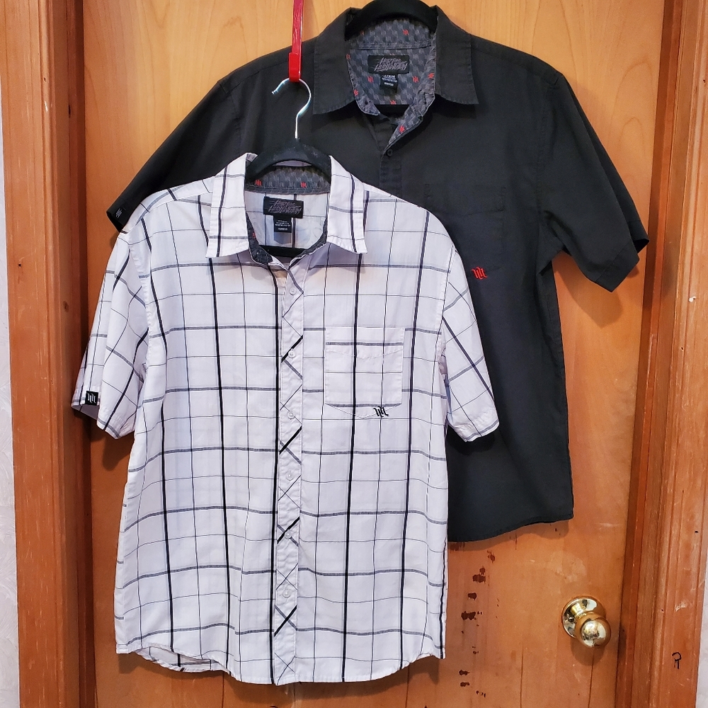 🟦 Two Hart and Huntington Short Sleeve Shirts